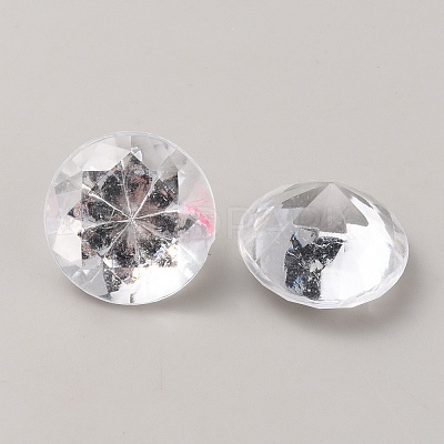 Acrylic Cabochons OACR-WH0037-25A-1