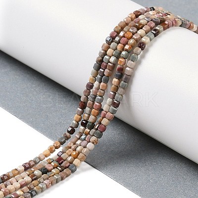 Natural Agate Beads Strands G-G991-C02-01-1