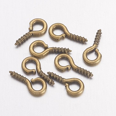 Iron Screw Eye Pin Peg Bails IFIN-E561Y-AB-1