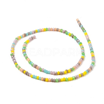 Faceted Glass Beads Strands GLAA-G074-A04-1