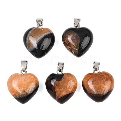Natural Agate(Dyed & Heated) Pendants GG-K002-03I-1
