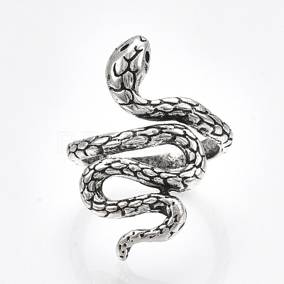 Alloy Cuff Finger Rings X-RJEW-T006-11-1