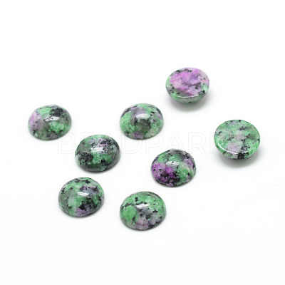 Synthetic Ruby in Zoisite Gemstone Cabochons G-T020-20mm-17-1