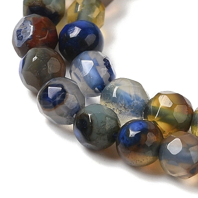 Natural Agate Beads Strands G-H302-A01-07-1