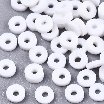 Handmade Polymer Clay Beads X-CLAY-Q251-6.0mm-28-1