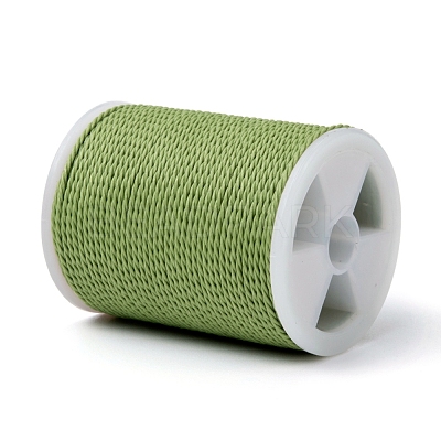 Round Waxed Polyester Cord YC-G006-01-1.0mm-29-1