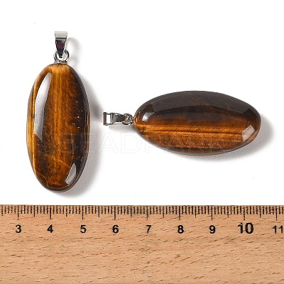 Natural Tiger Eye Pendants GG-CBACB71-01P-11-1