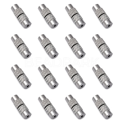 Column Brass Screw Clasps X-KK-M143-01-1