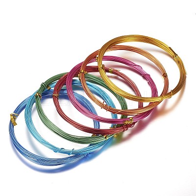 Round Aluminum Craft Wire AW-D009-2mm-5m-M-1