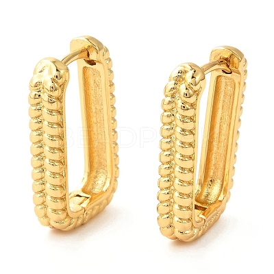 Brass Hoop Earrings EJEW-F273-02A-G-1