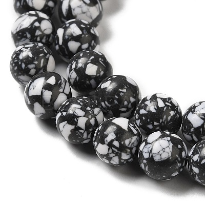 Synthetic Gemstone Dyed Beads Strands G-P507-03B-05-1
