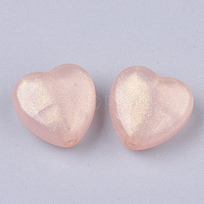 Transparent Acrylic Beads TACR-R138-25-1
