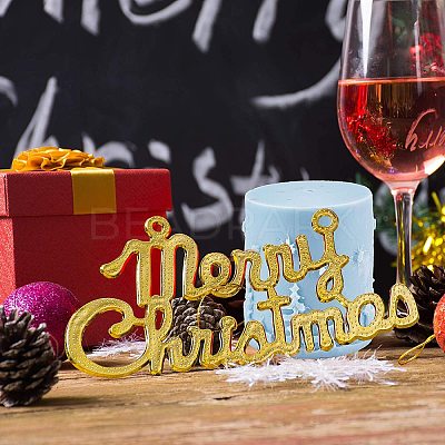 DIY Christmas Pattern Candle Molds DIY-PH0004-96-1