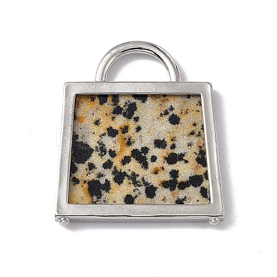 Natural Dalmatian Jasper Pendants G-G977-04P-04-1