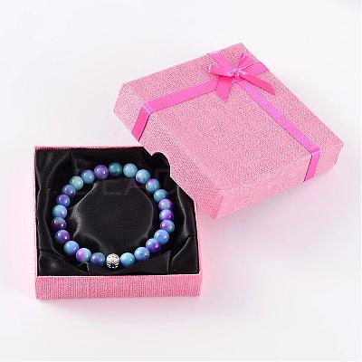 Square Cardboard Bracelet Boxes CBOX-D028-03-1