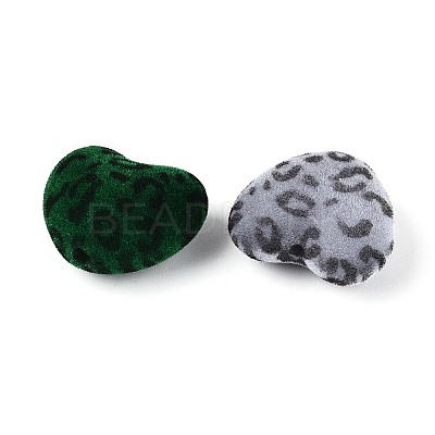 Flocking Opaque Acrylic Beads OACR-T030-04M-1