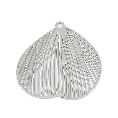 Iron Etched Metal Embellishments Pendants IFIN-Z0003-02P-1