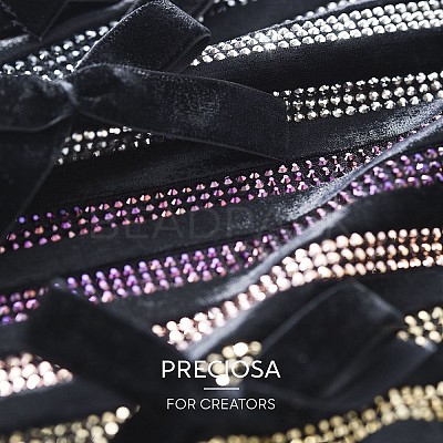 Preciosa® MAXIMA Crystal No Hotfix Flatback Stones Y-PRC-NSS12-70020-1