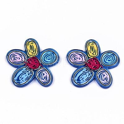 Transparent Acrylic Pendants KY-T022-32-1