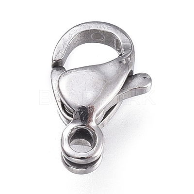 Tarnish Resistant 316 Surgical Stainless Steel Lobster Claw Clasps STAS-M281-01P-A-1
