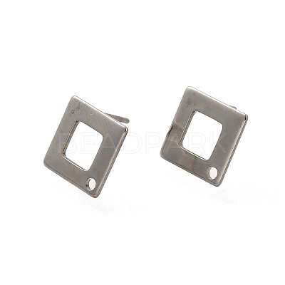Anti-Tarnish 304 Stainless Steel Stud Earring Findings STAS-F311-17P-1