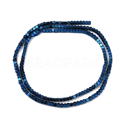 Electroplate Non-magnetic Synthetic Hematite Beads Strands G-I175-09H-1