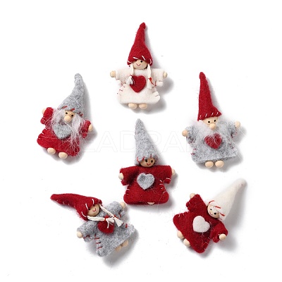 Handmade Wool Felting Ornament Accessories DIY-P063-02-1