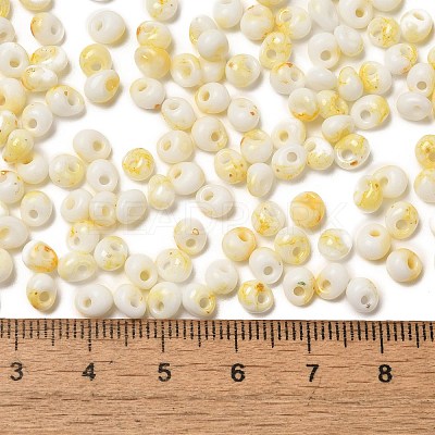 Baking Paint Glass Seed Beads SEED-F006-01A-01-1