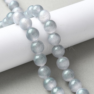 Natural Selenite Beads Strands G-C142-01C-13-1