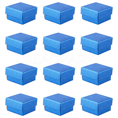 12Pcs Paper Packing Ring Boxes CON-TA0001-42C-1