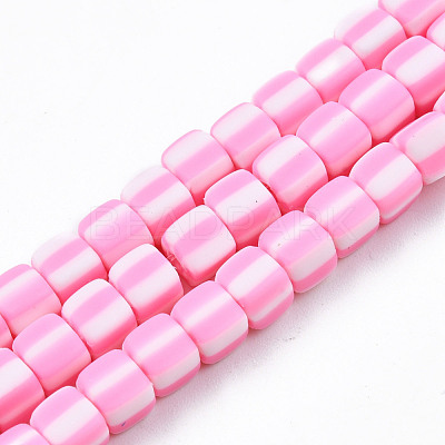 Handmade Polymer Clay Beads Strands CLAY-N010-074-08-1