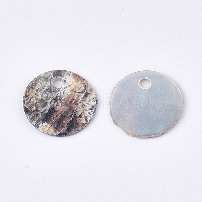 Natural Akoya Shell Charms X-SHEL-T012-42A-1