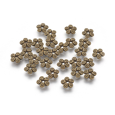 Tibetan Style Alloy Spacer Beads X-MLF10889Y-NF-1