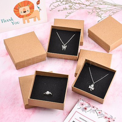 Cardboard Jewelry Boxes LS-CBOX-R036-09-9x9-1