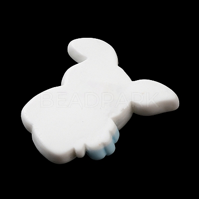 Opaque Resin Cabochons RESI-F049-02C-1