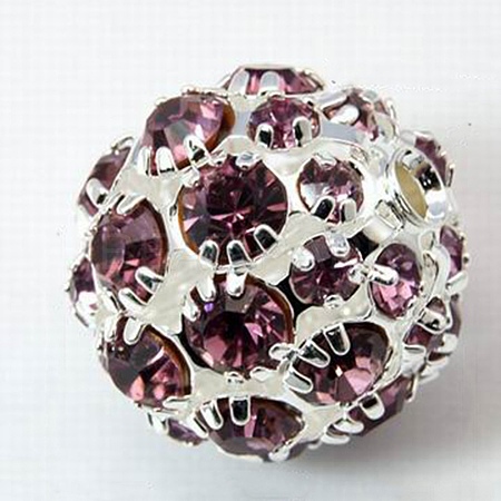 Brass Rhinestone Beads RB-Q165-3-1