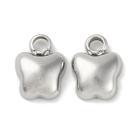 304 Stainless Steel Pendant Rhinestone Settings STAS-D194-01P-1
