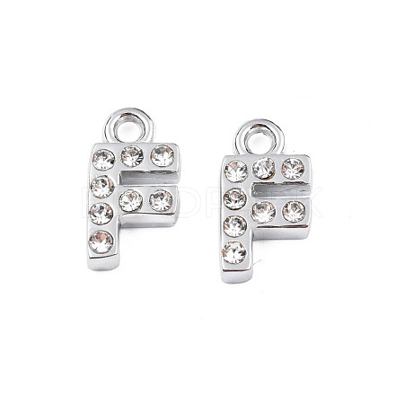 304 Stainless Steel Charms STAS-N095-137F-1