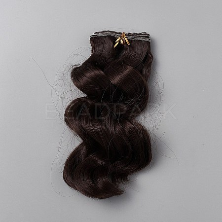 High Temperature Fiber Doll Hairs DIY-WH0622-451J-1