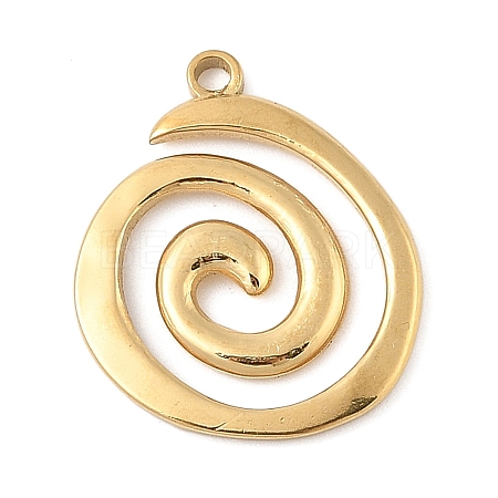 304 Stainless Steel Pendants STAS-P380-40G-1
