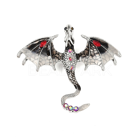Dragon Enamel Pins JEWB-Q031-08AS-02-1