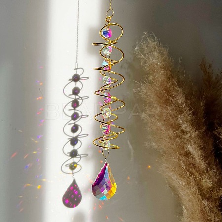 Faceted Glass Suncatchers PW-WG34118-06-1