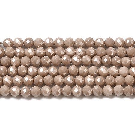 Cubic Zirconia Bead Strands ZIRC-P109-02A-09-1