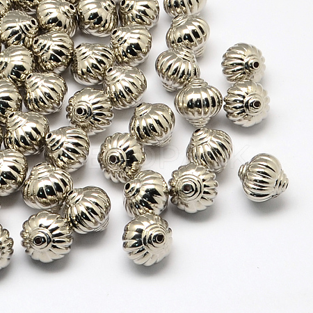 Lantern CCB Plastic Beads CCB-Q086-174-1
