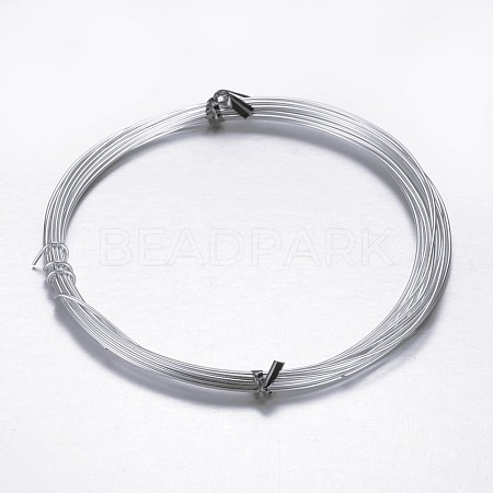 Round Aluminum Craft Wire AW-D009-1mm-10m-21-1
