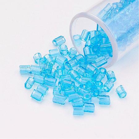 11/0 Two Cut Round Hole Glass Seed Beads SEED-G006-2mm-03-1