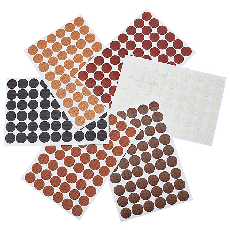 Gorgecraft Self-Adhesive Plastic Stickers Repair Patch for Furniture DIY-GF0002-69-1