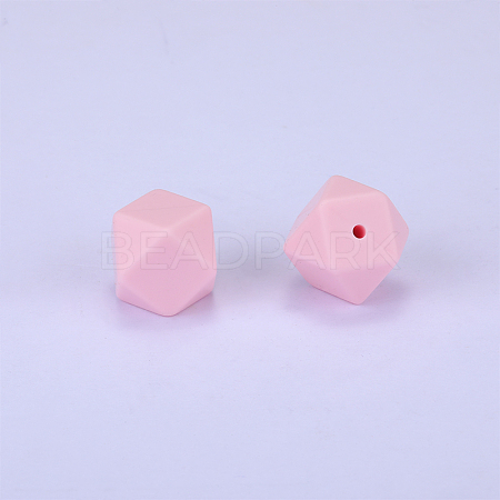 Hexagonal Silicone Focal Beads LS-SI-JX0020A-87-1