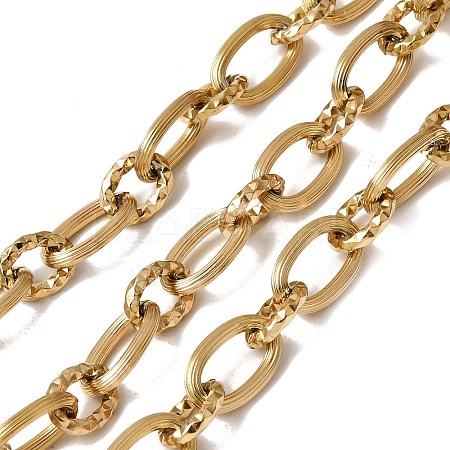 304 Stainless Steel Figaro Chains SA-CBAB767-04G-1