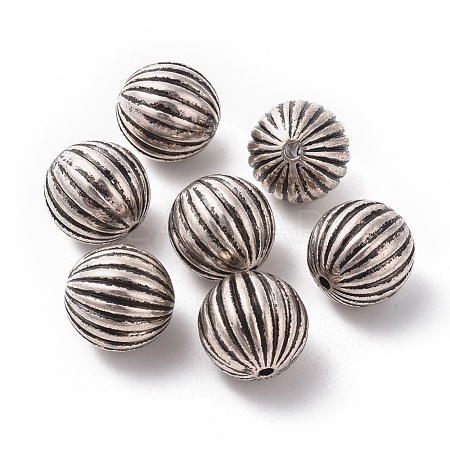 CCB Plastic Corrugated Beads CCB-L006-04AS-1